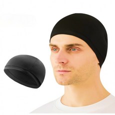 헬멧 이너캡 자전거 두건 쪽모자 오토바이 스컬캡 이너캡 헬멧 속모자 라이, catch_ 베이직 이너캡 블랙, 1개