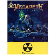 Megadeth - Rust in Peace Guitar Tablature Songbook Note-for-Note Transcriptions Heavy Metal Sheet, Megadeth - Rust in Peace Guita