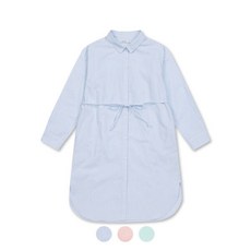 [탑텐키즈] 여아 옥스포드 셔츠형 드레스_MKB1OO2211