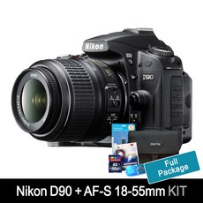 니콘카메라 D90+18-55mm렌즈포함+48GB+여행용가방+UV필터+리더기+청소도구셋 [풀세트 포함] k, 단품