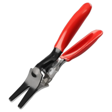 필터 호스 파이프 클램프 제거 도구 자동차 파이프라인 오일 분리 고정 장치 조인트 조임 펜치, 01 빨간