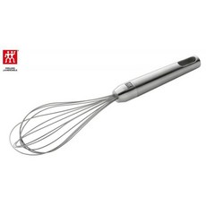 Zwilling 雙人大型26.5cm不鏽鋼打蛋器攪蛋器，堅固耐用，輕鬆攪拌食材, 1個, 1組