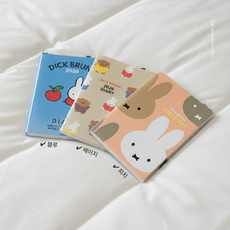 미피 miffy 2026 다이어리, 1개, 피치