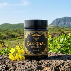 100% 청정 제주 bee Royal 로열젤리 로얄 제리 벌꿀, 1개, 50g