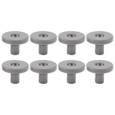 Aeg Favorit Privileg Zanussi 식기 세척기 예비 부품 액세서리와 호환용 8PCS 식기 세척기 바구니 휠, 회색, A11, 고객직접설치