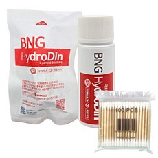 BNG 하이드로딘 포비돈 창상피복재 욕창 하이드로겔 국소 빨간약, 4세트, 16ml