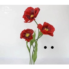 웨딩 인테리어 촬영 그리스 기둥 야외 조형물 포토존, 와인레드 [단일 받침 세트]
