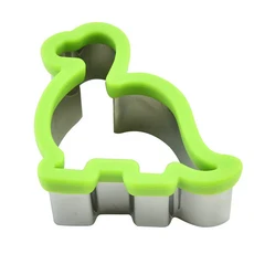 어른용 하트 스타 미키 빵 토스트 도시락 도시락 상자 샌드위치 커터 식품 쿠키 샌드위치 메이커 금형 주방, 11 Dinosaur