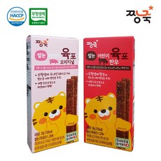 짱죽 쌀눈 어린이육포 오리지널(돼지), 돼지, 1개, 30g