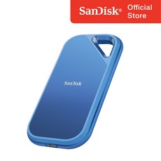 샌디스크 외장SSD 크리에이터 프로 포터블 SSDE81C 대용량 고성능, 블루, 2TB