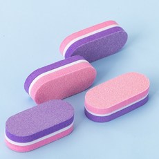 SB수빈스토어 미니 샌딩 블럭 손톱 버퍼 줄정리 100/180 양면그릿 유리파일 손톱광택기 미니야스리