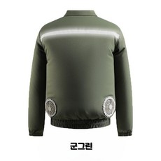에어자켓 선풍기잠바 냉방점퍼 여름 더위방지 초경량 작업복 시원한 착용감 공조 베스트 선풍기 부착 조절 가능 대풍량 냉각 기능으로 쾌적한 작업환경 제공