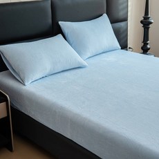 기쯔 극세사 매트리스 커버 침대