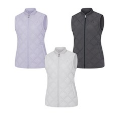 비티알 비티알 여성 겨울 웰론 보온 다이아퀄팅 골프 패딩 조끼 2574VB541W