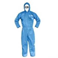 가드맨 PP 원피스 작업복 2XL 1EA 하늘색, 1개