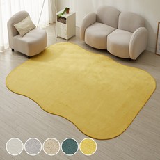 블레딕홈 투어스 부드러운 사계절 워셔블 발수코팅 비정형 러그