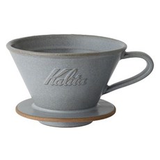 Kalita 咖啡濾杯 MI185 Sand Gray, 單品, 1個, 0ml