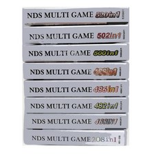 23/356/486/502 in 1 MULTI CART Super Combo Video Games Cartridge Card for Nintendo DS NDS 3DS XL 3, 23 in 1