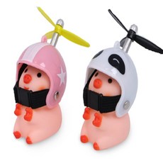 냐옹상사 바람개비 돼지 자전거인형핸들바