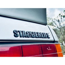 stabber life 黑化閃電立體車標, 黑色, 1個