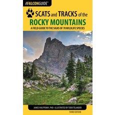 (英文圖書)Scats and Tracks of the Rocky Mountains 平裝版, Falcon Press Publishing, 英文