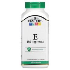 21세기 비타민E Vitamin E 180mg 400IU 소프트젤 250정, 1개