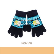 體溫魔術師丨正版角落生物 兒童民族風保暖手套 冬季禦寒 柔軟舒適 戶外通勤必備
