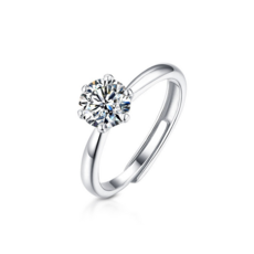 BRM 바로문 1캐럿 다이아 모이사나이트 반지 여자 프로포즈 기념일 선물