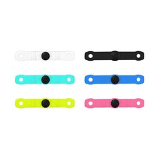 2단 단추 엘보링 테니스엘보 고무 엘보링 댐프너 컬러 가능, 네온옐로우, 1개