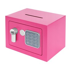 아이이피 M17 미니금고 M20 중형금고 디지털금고 지폐투입구, 핑크