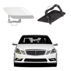 자동차 프론트 범퍼 헤드라이트 와셔 노즐 커버 캡 메르세데스 벤츠 E-클래스 W212 E300 E350 E400 E550 2008 2009 2010 2011 2012 2013, 흰색 오른쪽 조수석