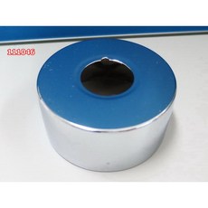 不銹鋼電鍍六分加高30mm柱形淋浴器裝飾蓋，廚衛配件，防鏽耐用，安裝簡便, 1個