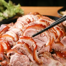 국내산 앞다리살 왕족발 특대사이즈 반반족발 해썹인증, 1박스, 1.3kg