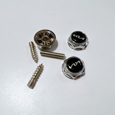 기아 신형 로고 자동차 번호판 볼트, 1개, 상세페이지 참조