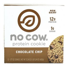 no cow 巧克力蛋白餅乾 12入, 1個, 602克