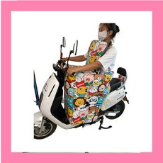 전기 자동차 윈드쉴드 커버 겨울철 오토바이 방한 보호 플리스 안감 두꺼운 PU 가죽 허리 오토바이 방한보호대 무릎 패드 따뜻한 배터리 오토바이 방한 방풍 커버 오토바이 전신방한, 허리보호 동물원 바람막이 이불