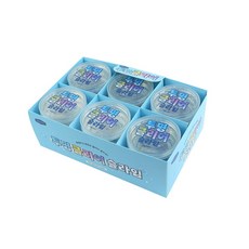 [한스지몰] 투명하고 쫀득한 클리어 슬라임 12p 1box, 1개
