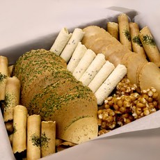 옛날 전통 전병과자 종합전병세트 센베이 생과자 5종세트, 750g, 1개