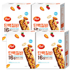 포스트 단백질바 (입), 40개, 500g