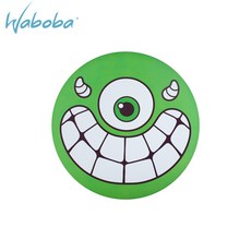 WABOBA 瑞典鬼臉飛盤 軟式飛盤 戶外休閒玩具 親子互動, 笑臉綠