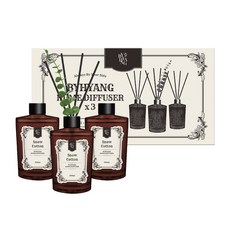 바이향 대용량 홈 디퓨저, 3개, 510ml, 스노우코튼