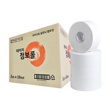 데이지 점보롤 천연펄프 원단, 1박스, 16롤, 200cm