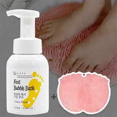 카라 풋샴푸 300ml+브러쉬매트 발냄새 각질제거 세정 풋케어 병원 출산 입원준비물, 카라풋샴푸1개+풋브러쉬매트(무료), 1개, 1개입
