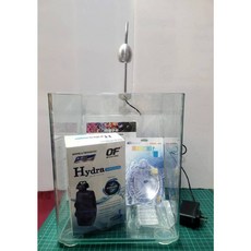 OF 仟湖 傲深總動員迷你海水缸 套缸 16L AT-758 海洋之心 辦公室 小丑魚 尼莫【貓的水族】, 1個, A+B+F+D+E