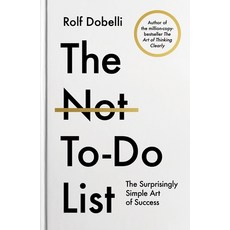 (英文圖書)The Not to Do List: The Surprisingly Simple Art of Success 精裝版, Atlantic Books (UK), 英文