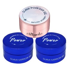 다이아미 미러젤 파워텍스처 2종+ 파우더젤 미러텍스쳐 1종, 1개, 5ml, 다이아미 파워텍스처 2종 + 미러텍스처 1종