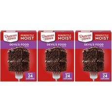 클래식 케이크 믹스 데블스 푸드, 432g, 3개