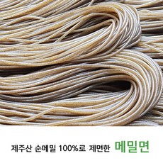 제주산 순메밀 100%로 자가제면 제분한 메밀면 생메밀면 순메밀면 메밀꿀 메밀국수, 500g, 1개