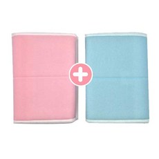 1+1 산모복대 임산부복대 9인치 핑크+블루, 1개 1개