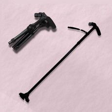 접이식 4발 효도 길이조절 지팡이 LED 어르신-10900EA